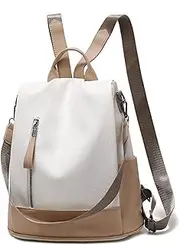 [SAMAZ] Women Purse Backpack Leather Anti-theft Bag Multipurpose Fashion Shoulder Handbags