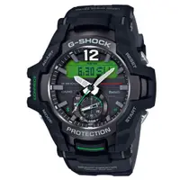 在飛比找蝦皮商城優惠-【CASIO】G-SHOCK 駕駛艙太陽能藍芽飛行錶-黑X綠