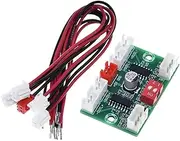 FSNEODYV Audio Amplifier Board， Digital Audio Amplifier Board 3Wx4 4 Channels DIY Module USB 5V Dual Audio Input 46x29x11mm