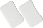 2pcs Scraping Board Tool for Face Massage Stick Face Scraping Massager Back Scratcher Massage Stones Molding Facial Tools Crystal Jade White