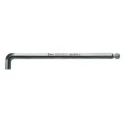 Wera 950 Long Arm Ball End Hex Key Chrome Plated - Metric