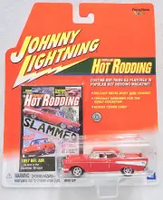 Johnny Lightning Popular Hot Rodding - 1957 Bel Air w/RRs - MINT