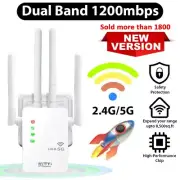 WIFI Extender 1200Mbps Repeater Wireless Long Range Coverage WIFI Signal Booster