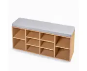 Stool Rack Storage Box Cupboard Organiser Shelf Shoe Cabinet Bench-d