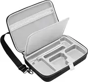 AMAZEAR Carrying Case for DJI Osmo Action 5 Pro,DJI Action5 Pro Accessories Protector Compact Hard Shell Carry Bag Portable for Travel or Home Store, Compatible with Action 3, Action 4 Camera, Black
