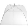 《EXCELSA》方型摺疊桌罩(白36cm) | 菜傘 防蠅罩 防塵罩 蓋菜罩