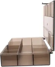 Baluue Box Scissors Storage Box Tool Organizer Haircut Scissors Bathroom Hair Dressing Scissors Hair Scissors Thinning Scissors Hairdressing Haircut Shears Stand Hair Shear Racks