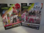 POWER RANGERS Beast Morphers 6" TRONIC & BEAST-X King Red Ranger Action Figures