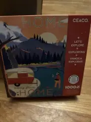 1000 piece jigsaw puzzle let’s explore home away from home The Great Outdoors