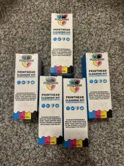 POSCHINK. Printhead Cleaning Kit for INKJET PRINTERS. 100 ml. New 5 Pack