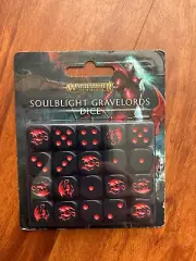 Soulblight Gravelords Dice x 20-NIB-OOP-Vampire-Undead-Zombie-Warhammer-Sigmar