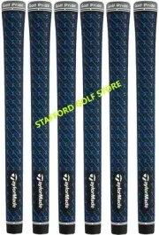 TaylorMade Golf Pride Z Grip Royal Blue 60g Core 60R Standard - Set of 6 Grips