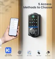 Veise VE017 Fingerprint Smart Lock, Keypad Touchscreen, Keyless Entry Deadbolt