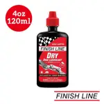【FINISH LINE】TEFLON PLUS DRY 乾性潤滑劑 4OZ/120ML 滴頭(鏈條清潔/油品/單車清潔/自行車/單車潤滑)