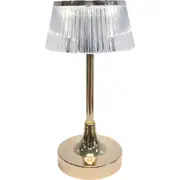 LVD Classic Plastic/Metal 23cm Lantern /Office Table Lampshade w/USB Cable