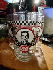 NASCAR Coke Coca Cola 16oz Glass #88 Dale Jarrett Collectible New Unused