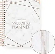 Your Perfect Day Wedding Planner and Organizer - Step-by-Step Guide, Advice, Checklist - Includes Customizable Countdown Calendar (MARBLED)