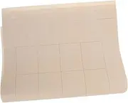 COHEALI Calligraphy Practice Paper 5 Sheets of Detailed Script Writing Chinese Rice Paper with Small Grids Perfect for Clerical Seal Scripts Smooth Gilded Texture