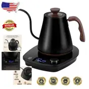 Gooseneck Electric Kettle with Intelligent Temperature Control for Coffee & Tea