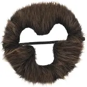 Monkey Beard Costume Accessory Artificial Facial Hair for Men's Parties