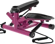 Aerobic Exercise Stepper Fitness mini Stepper Machine Exercise Bicycles Inside for Legs arm Thigh Exerciser Fitness (pur