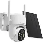 Solar Security Cameras Wireless Outdoor, 360° PTZ Remote Cameras for Home Securi