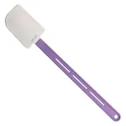 16-1/4" Silicone Scraper, Flat Blade, Heat Resistant, Purple (12 Each)