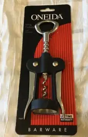 New Oneida Barware Wing Corkscrew