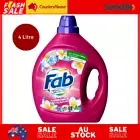 Fab Fresh Frangipani Front and Top Loader Laundry Liquid Detergent 4 Litre