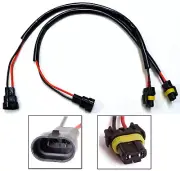 HID Kit Extension Wire P 9006 Two Harness Head Light Female Male Replace Plug