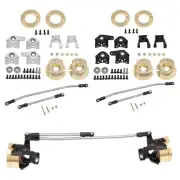 Brass Steering Knuckle Weight kit for 1/10 RC Axial Wraith RR10 90048 AR60 Axle