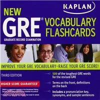 在飛比找三民網路書店優惠-Kaplan New GRE Vocabulary Flas