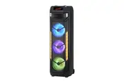 Laser 40W RGB Party Tower Speaker with Bluetooth and Mic Recording