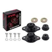 2x KYB Rear Strut Top Mounts for Daewoo Kalos T200 F15S 1.5 I4 FWD 04/2003-04