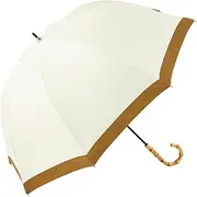 ビコーズ(Because) Because B-958312 Long Umbrella PU Grosgrain Large White