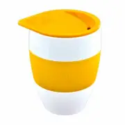 Tassimo Koziol Aroma Cup To Go, Coffee Mug, Beaker, Plastic, Orange, 400 ml