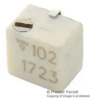 TRIMMER, POTENTIOMETER, 10K, 13TURN, SMD, Trimming Resistors, TSM4ZL103KR10