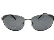 NEW Nautica N4564SP 034 Silver 63.17.125 Polarized Grey UV400 Men’s Sunglasses