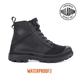 PALLADIUM PAMPA X TECH WP+米其林科技聯名橘標防水靴-中性-科技黑