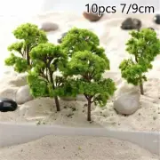 Model tree Green Plastic Train Railway Accessories Architectural Parts