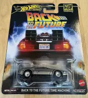Hot Wheels 2025 - Pop Culture - Delorean Back To The Future Time Machine