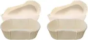 240 Pack Greaseproof Loaf Tin Liners Straight Edge Baking Parchment Paper Non Stick Cake Pans Cake Tin Liner