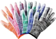 6 Pairs Breathable Gardening Gloves for Women and Men - Super Grip Multi-Purpose