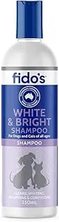 Fido's White and Bright Shampoo, 250ml (Pack of 1)