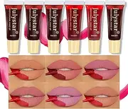 CHSEEO 6 Pcs Peel Off Lip Stain Long Lasting Waterproof Kit, Tattoo Magic Color Lip Gloss Sets Sets, Peel Away Lip Colorful Glossy Lipstick Makeup Cosmetic Gift Set for Girl Women #4