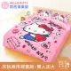 【享夢城堡】雙人加大床包兩用被套四件組-HELLO KITTY 閃亮俱樂部-粉