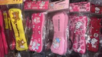 在飛比找Yahoo!奇摩拍賣優惠-♥小花凱蒂日本精品♥ Hello Kitty 筷子湯匙 不鏽