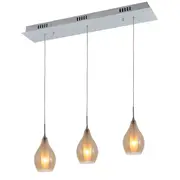 Bailey LED 3L Kitchen Bar Pendant Lights Amber | Marden Designer