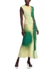 Simkhai Acacia Ruched Dress