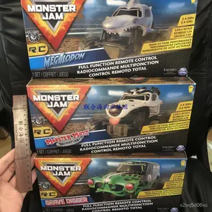 正品Monster Jam遙控怪物大腳車怪獸卡車1:24兒童玩具小汽車1:15 2kVL